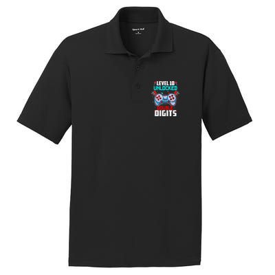 10th Birthday Gift For Boys Double Digits 10 Year Old Gifts Gamer Gift PosiCharge RacerMesh Polo