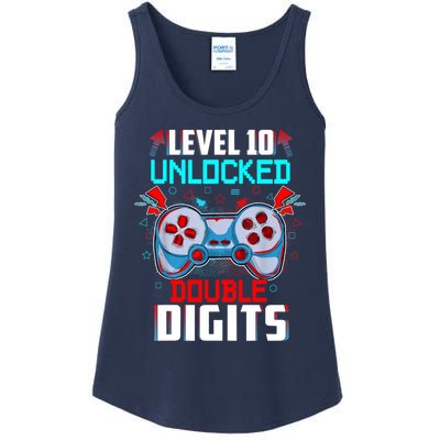 10th Birthday Gift For Boys Double Digits 10 Year Old Gifts Gamer Gift Ladies Essential Tank