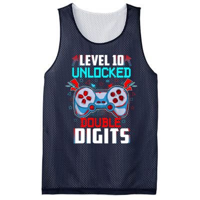 10th Birthday Gift For Boys Double Digits 10 Year Old Gifts Gamer Gift Mesh Reversible Basketball Jersey Tank