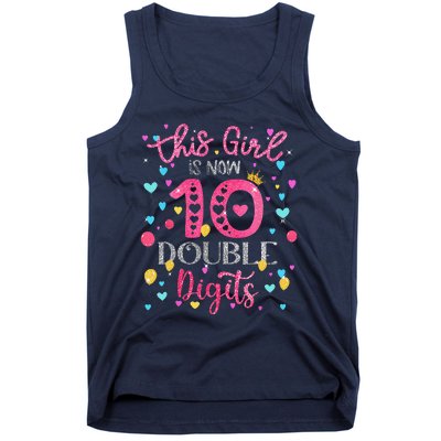 10th Birthday Gift This Is Now 10 Double Digits Tank Top