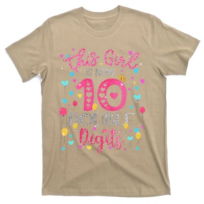 10th Birthday Gift This Is Now 10 Double Digits T-Shirt