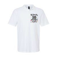 10th Birthday Gifts This Girl Is Now 10 Double Digits Softstyle Adult Sport Polo