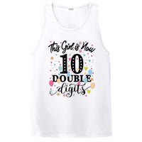 10th Birthday Gifts This Girl Is Now 10 Double Digits PosiCharge Competitor Tank