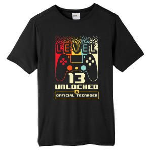 13th Birthday Gift Level 13 Unlocked Officialnager Tall Fusion ChromaSoft Performance T-Shirt