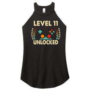 11th Birthday Gifts Boy Funny Gaming Video Gamer 11 Year Old Women's Perfect Tri Rocker Tank