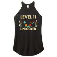 11th Birthday Gifts Boy Funny Gaming Video Gamer 11 Year Old Women's Perfect Tri Rocker Tank