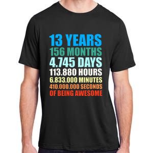 13th Birthday Gift Boy 13 Years Being Awesome Adult ChromaSoft Performance T-Shirt