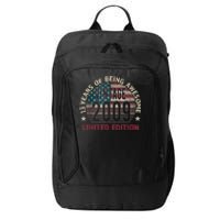 13th Birthday Gift Boys Vintage 2009 13 Years Old USA Flag City Backpack