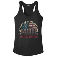 13th Birthday Gift Boys Vintage 2009 13 Years Old USA Flag Ladies PosiCharge Competitor Racerback Tank