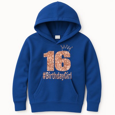16th Birthday Gift Teen Sweet Sixteen 16 Birthday Kids Hoodie