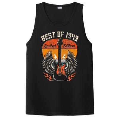 1949 Birthday Gifts Guitar Lovers 75th PosiCharge Competitor Tank