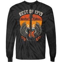 1949 Birthday Gifts Guitar Lovers 75th Tie-Dye Long Sleeve Shirt