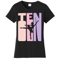 10th Birthday Gift Ballet Dancer 10 Years Old Ballerina Women's T-Shirt