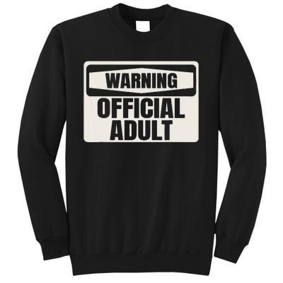 18th Birthday Gifts For Or Officially An Adult Tall Sweatshirt