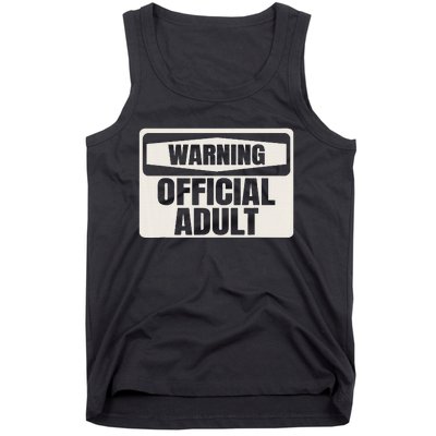 18th Birthday Gifts For Or Officially An Adult Tank Top