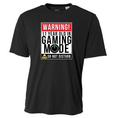 11th Birthday Gift For Boys Girls 11 Year Old Gamers Cooling Performance Crew T-Shirt