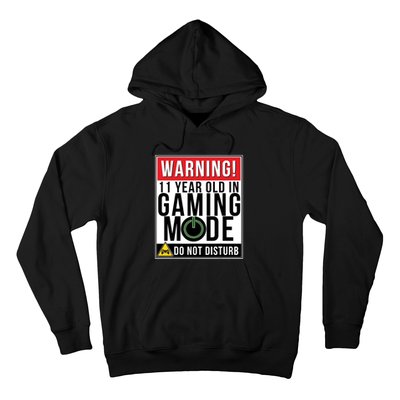 11th Birthday Gift For Boys Girls 11 Year Old Gamers Hoodie