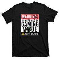 11th Birthday Gift For Boys Girls 11 Year Old Gamers T-Shirt