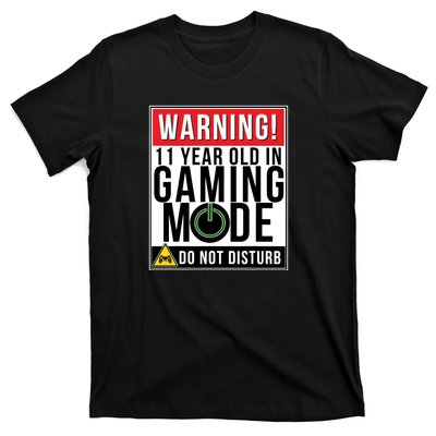 11th Birthday Gift For Boys Girls 11 Year Old Gamers T-Shirt