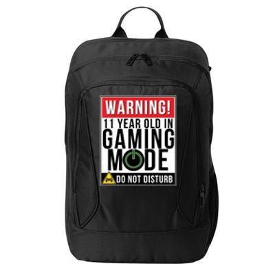 11th Birthday Gift For Boys Girls 11 Year Old Gamers City Backpack