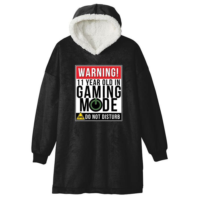 11th Birthday Gift For Boys Girls 11 Year Old Gamers Hooded Wearable Blanket