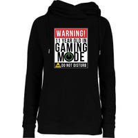 11th Birthday Gift For Boys Girls 11 Year Old Gamers Womens Funnel Neck Pullover Hood