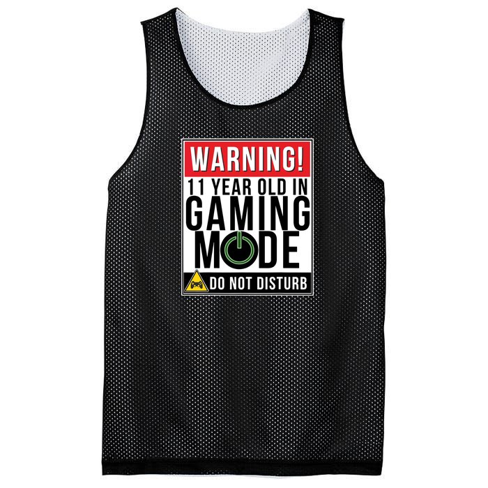 11th Birthday Gift For Boys Girls 11 Year Old Gamers Mesh Reversible Basketball Jersey Tank