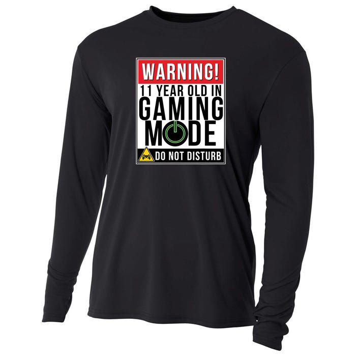 11th Birthday Gift For Boys Girls 11 Year Old Gamers Cooling Performance Long Sleeve Crew