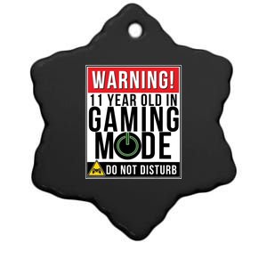 11th Birthday Gift For Boys Girls 11 Year Old Gamers Ceramic Star Ornament