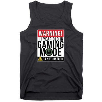 11th Birthday Gift For Boys Girls 11 Year Old Gamers Tank Top