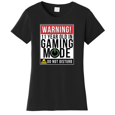 11th Birthday Gift For Boys Girls 11 Year Old Gamers Women's T-Shirt