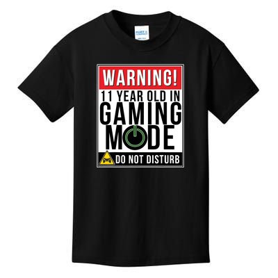 11th Birthday Gift For Boys Girls 11 Year Old Gamers Kids T-Shirt