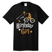 10th Birthday Girl Wizard Magic Bday To Celebrate Wizards Tall T-Shirt