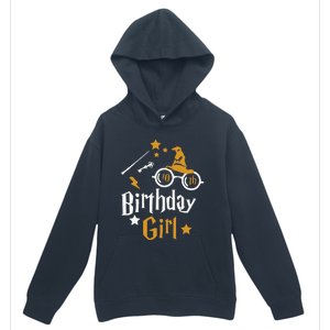 10th Birthday Girl Wizard Magic Bday To Celebrate Wizards Urban Pullover Hoodie