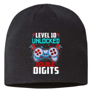 10th Birthday Gift For Boys Double Digits 10 Year Old Gifts Gamer Gift Sustainable Beanie