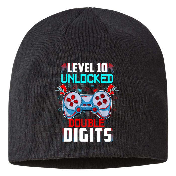 10th Birthday Gift For Boys Double Digits 10 Year Old Gifts Gamer Gift Sustainable Beanie