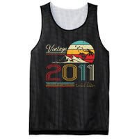 12th Birthday Gift Vintage 2011 Limited Edition 12 Years Old Mesh Reversible Basketball Jersey Tank