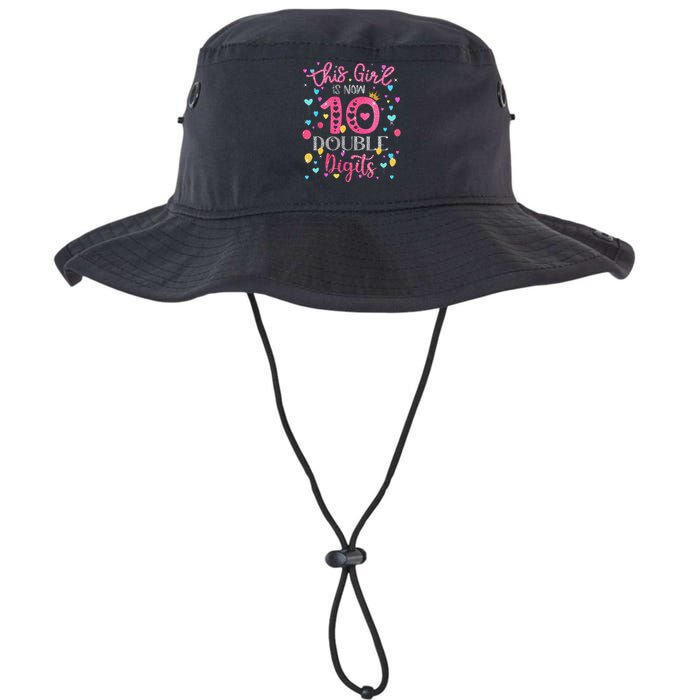 10th Birthday Gift This Is Now 10 Double Digits Legacy Cool Fit Booney Bucket Hat