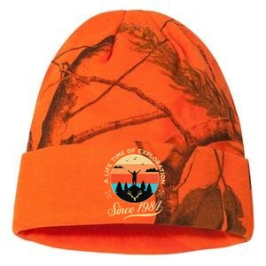 1984 Birthday Hiking Adventure Camping Outdoors 40th Kati Licensed 12" Camo Beanie