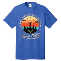 1984 Birthday Hiking Adventure Camping Outdoors 40th Tall T-Shirt