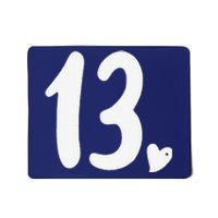 13th Birthday Heart Mousepad