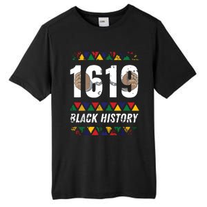 1619 Black History Month African American Pride Celebration Tall Fusion ChromaSoft Performance T-Shirt