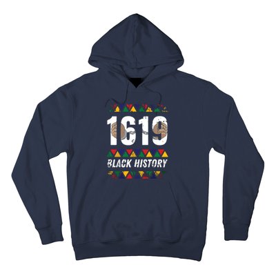 1619 Black History Month African American Pride Celebration Hoodie