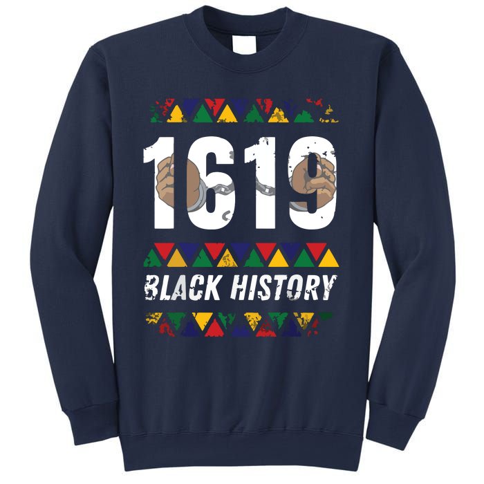 1619 Black History Month African American Pride Celebration Sweatshirt