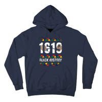 1619 Black History Month African American Pride Celebration Tall Hoodie