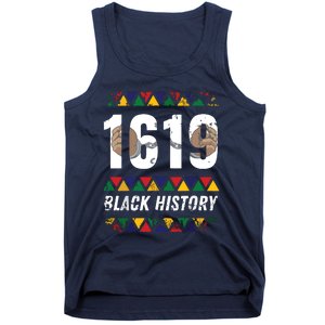 1619 Black History Month African American Pride Celebration Tank Top