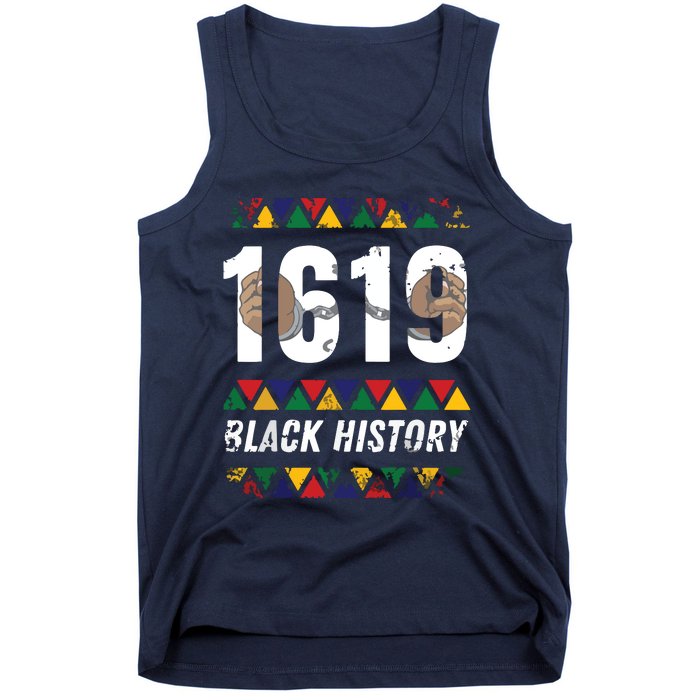 1619 Black History Month African American Pride Celebration Tank Top