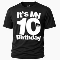 10th Birthday It's My 10th Birthday 10 Year Old Birthday TShirt Cooling Performance Crew T-Shirt