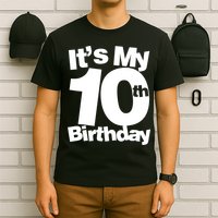 10th Birthday It's My 10th Birthday 10 Year Old Birthday TShirt T-Shirt