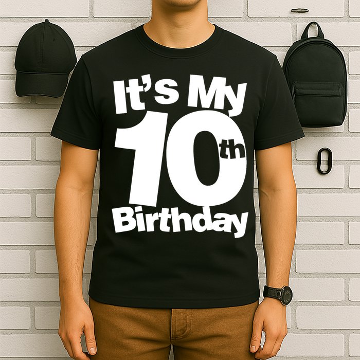 10th Birthday It's My 10th Birthday 10 Year Old Birthday TShirt T-Shirt
